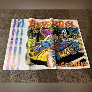 Dragon Ball 1993 Shonen Jump Magazine Vintage Poster Anime Japan Exclusive Videl
